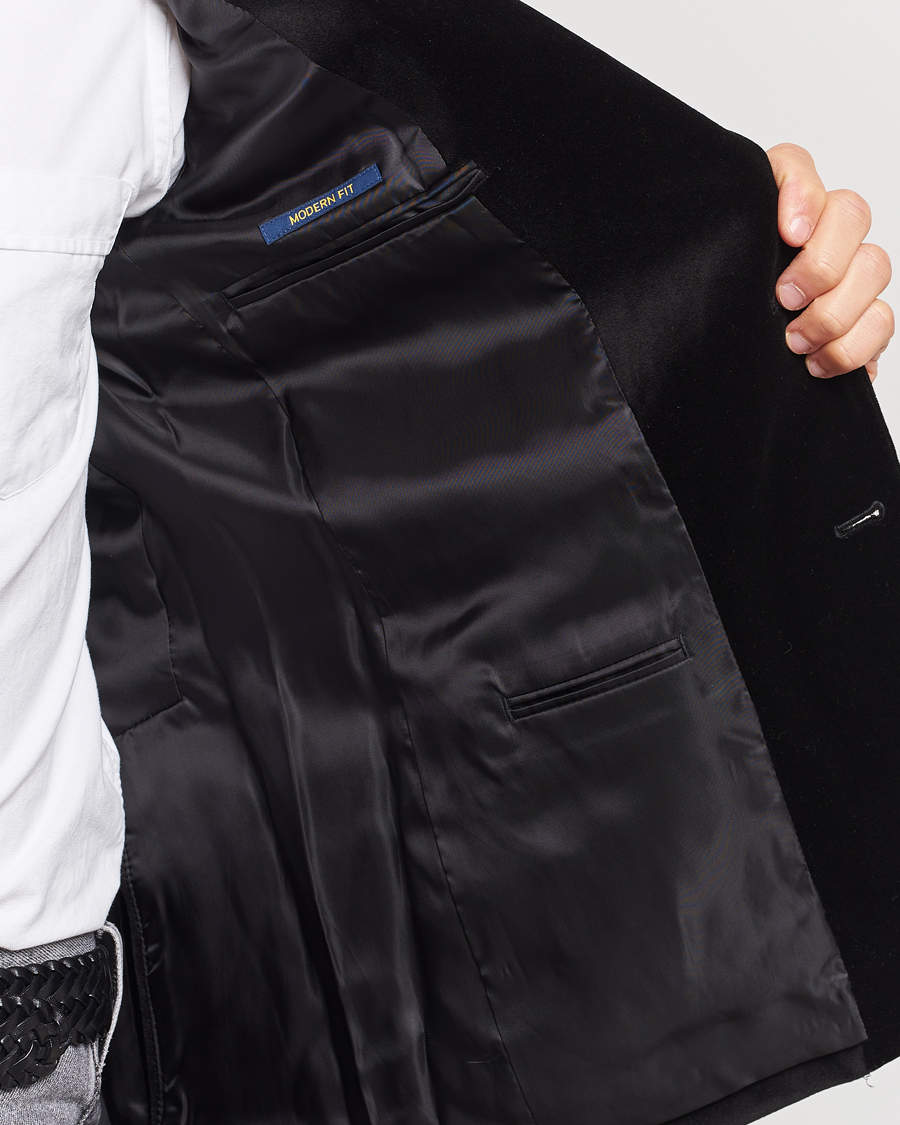 Herr | Kavajer | Polo Ralph Lauren | Velvet Sportcoat Black