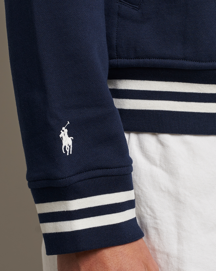 Herr | Jackor | Polo Ralph Lauren | Athletic Fleece Jacket Cruise Navy/Clubhouse Cream