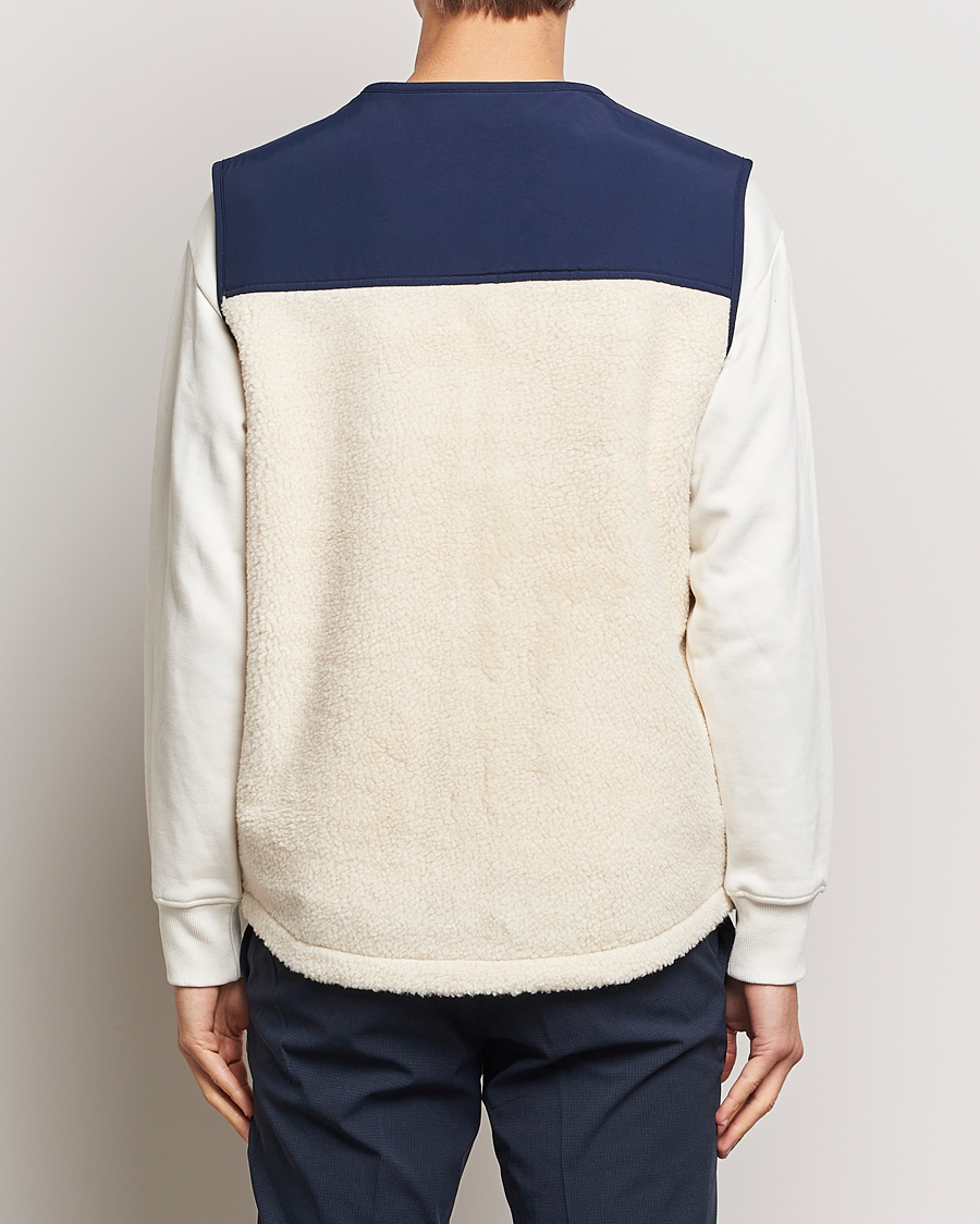 Herr | Jackor | Polo Ralph Lauren | Gilet Pile Vest Winter Cream/Newport Navy