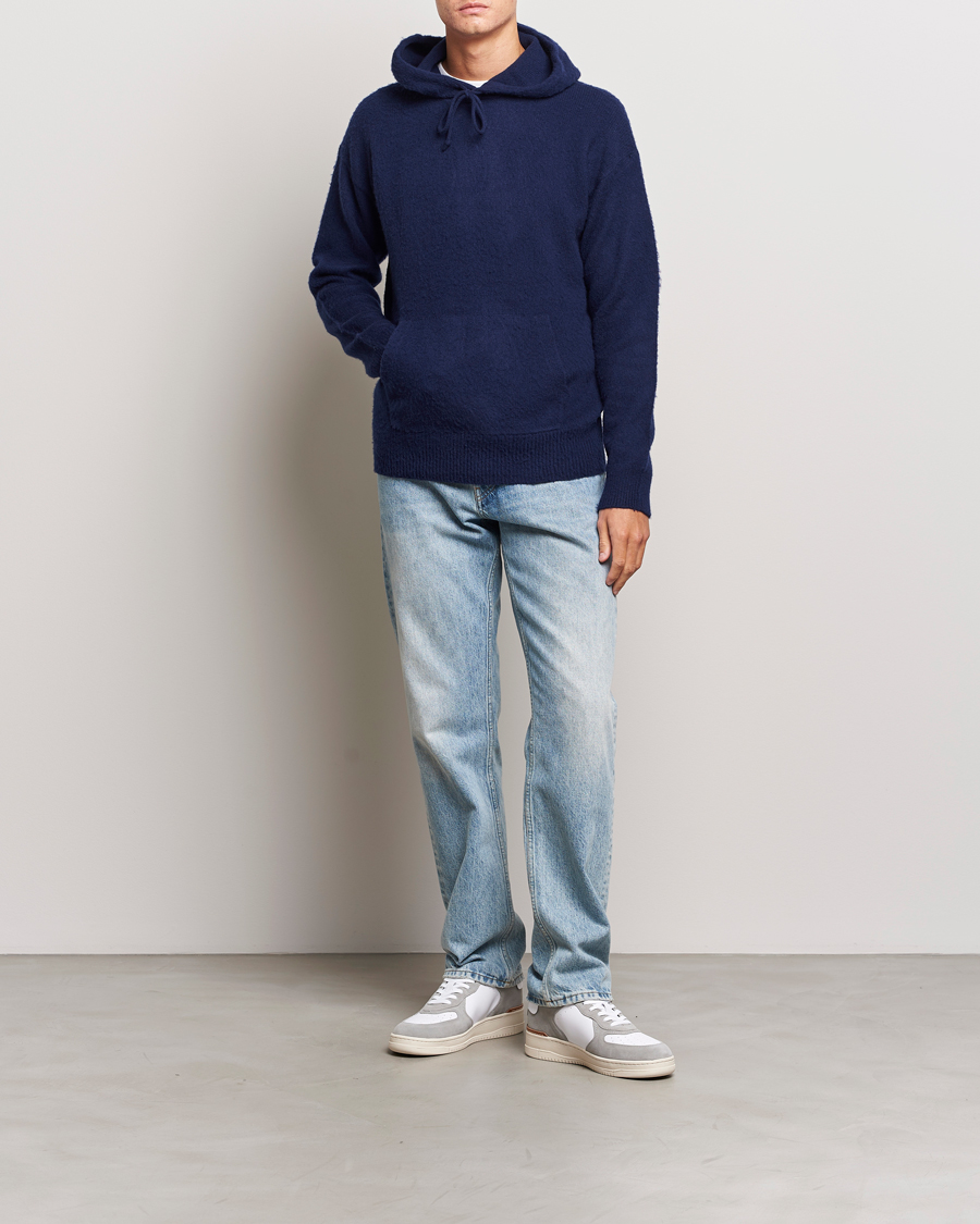 Herr | Tröjor | Polo Ralph Lauren | Wool/Cashmere Hood Bright Navy