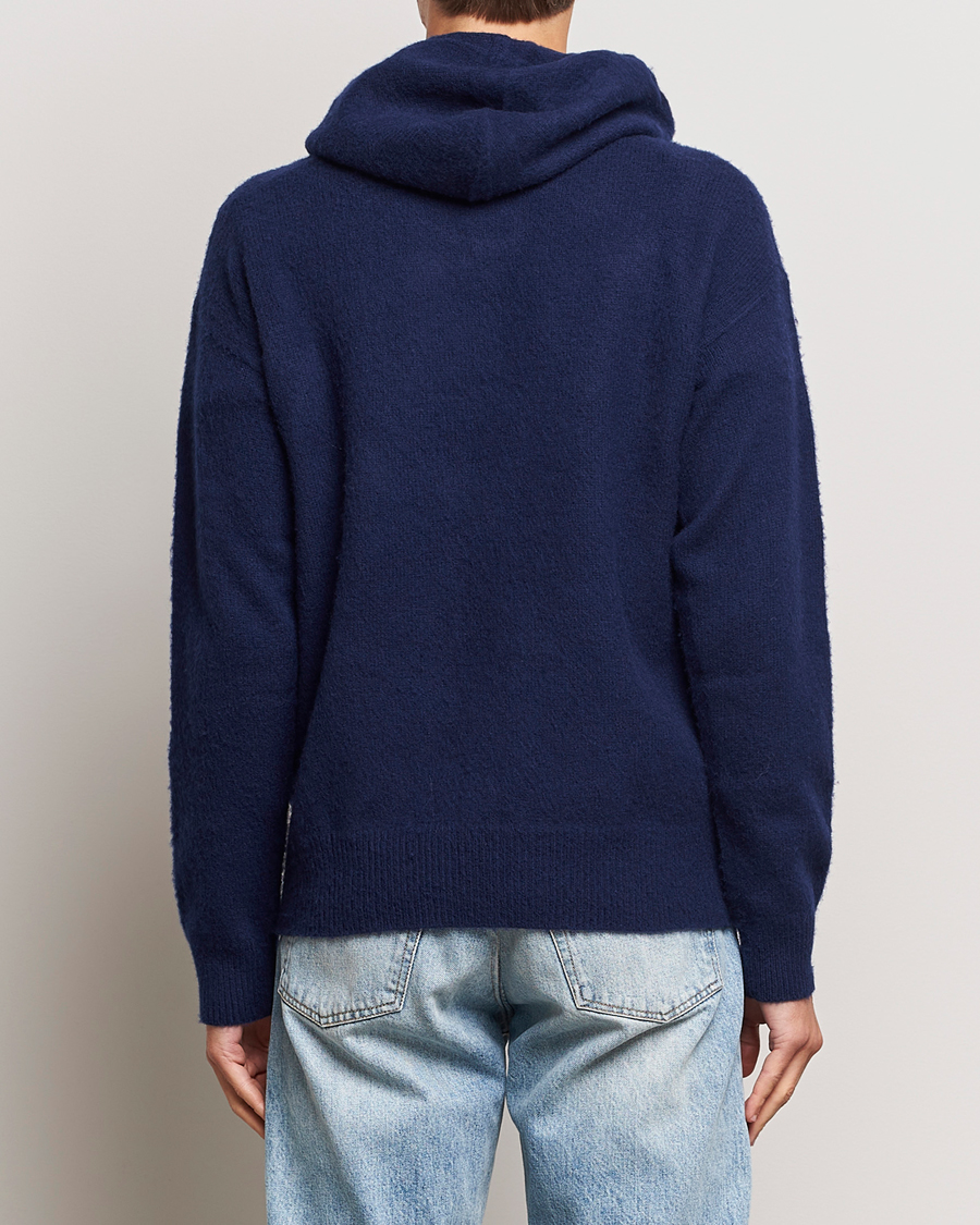 Herr | Tröjor | Polo Ralph Lauren | Wool/Cashmere Hood Bright Navy