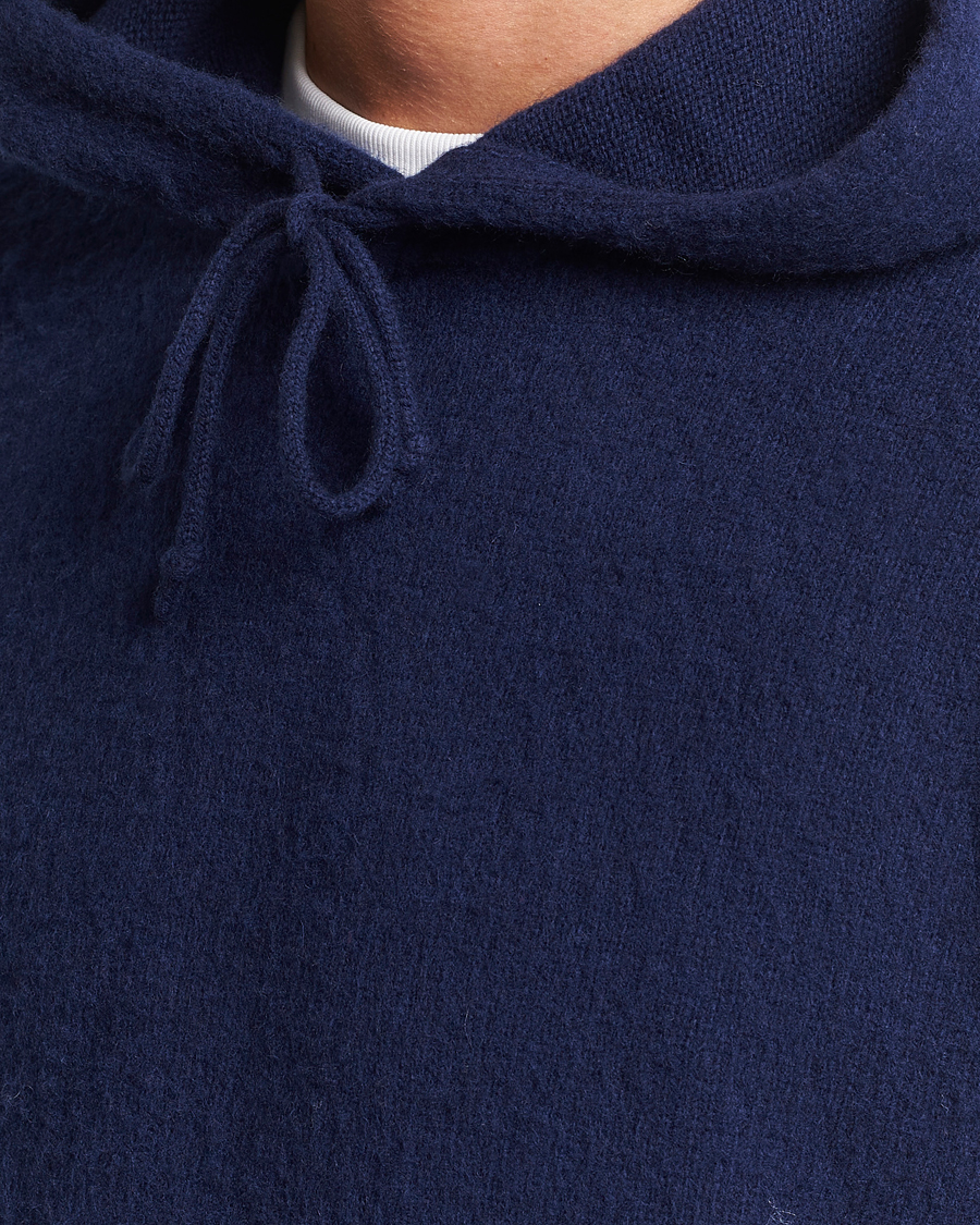 Herr | Tröjor | Polo Ralph Lauren | Wool/Cashmere Hood Bright Navy