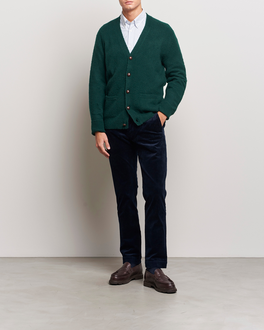 Herr | Tröjor | Polo Ralph Lauren | Wool/Cashmere Cardigan Hunt Club Green