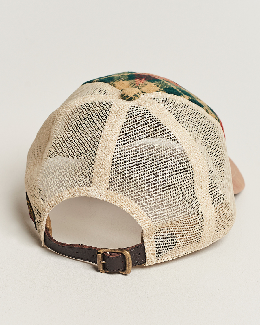 Herr | Polo Ralph Lauren Flannel Ralph Cap Red/Black Multi | Polo Ralph Lauren | Flannel Ralph Cap Red/Black Multi