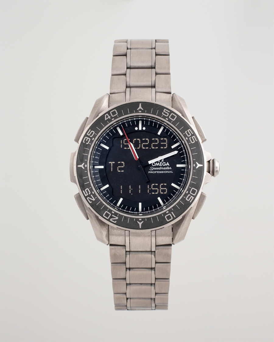 Herr | Omega Pre-Owned Speedmaster Skywalker X-33 Titan Black Steel Black | Omega Pre-Owned | Speedmaster Skywalker X-33 Titan Black Steel Black