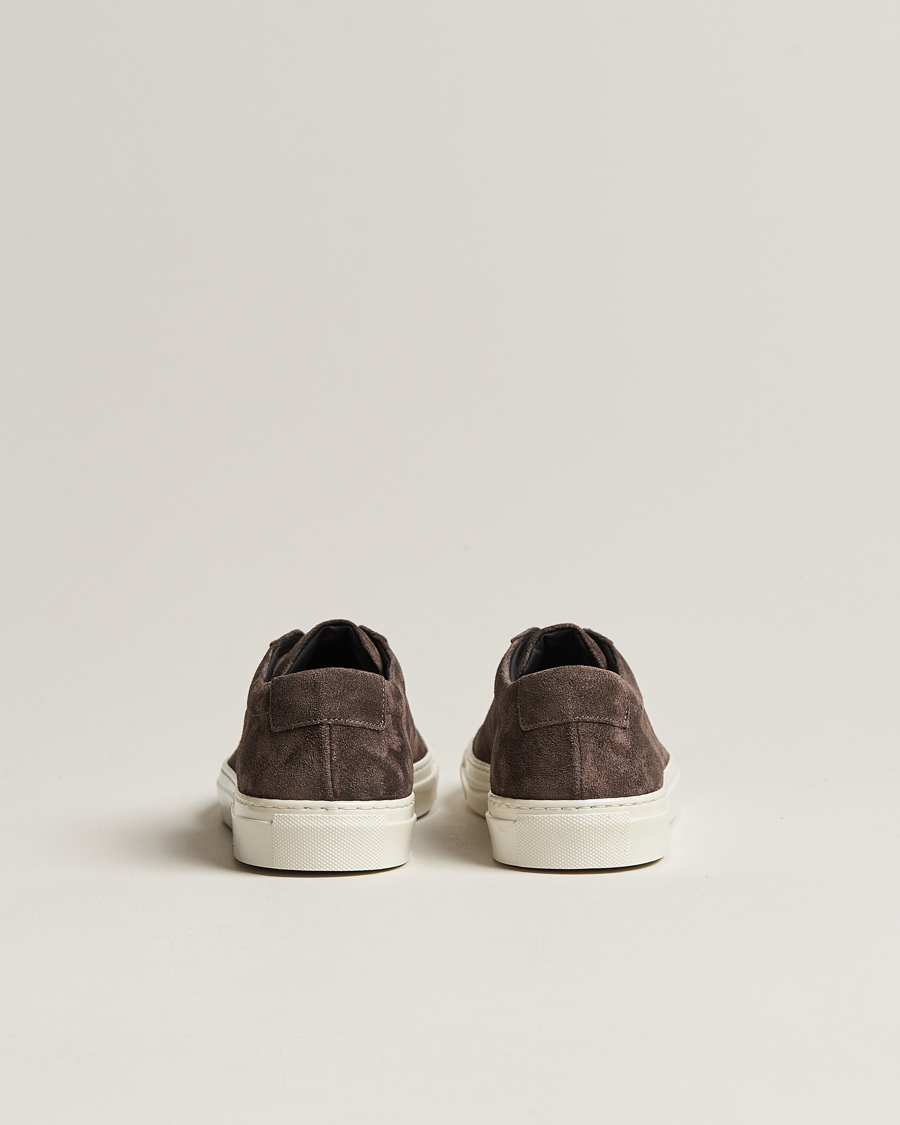 Herr | Common Projects Original Achilles Suede Sneaker Warm Grey | Common Projects | Original Achilles Suede Sneaker Warm Grey