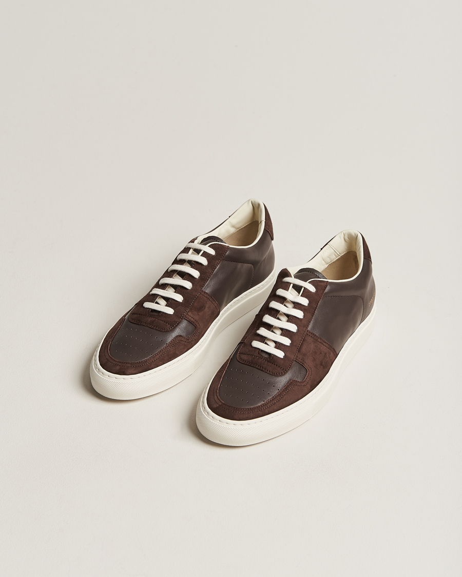 Herr | Common Projects | Common Projects | B Ball Duo Sneaker Dark Brown