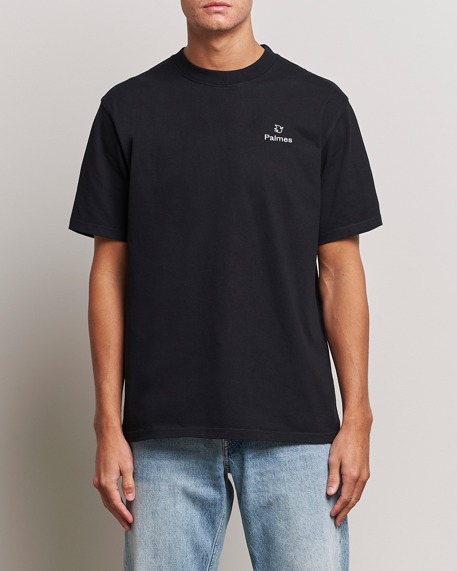 Herr | Palmes | Palmes | Allan T-Shirt Black