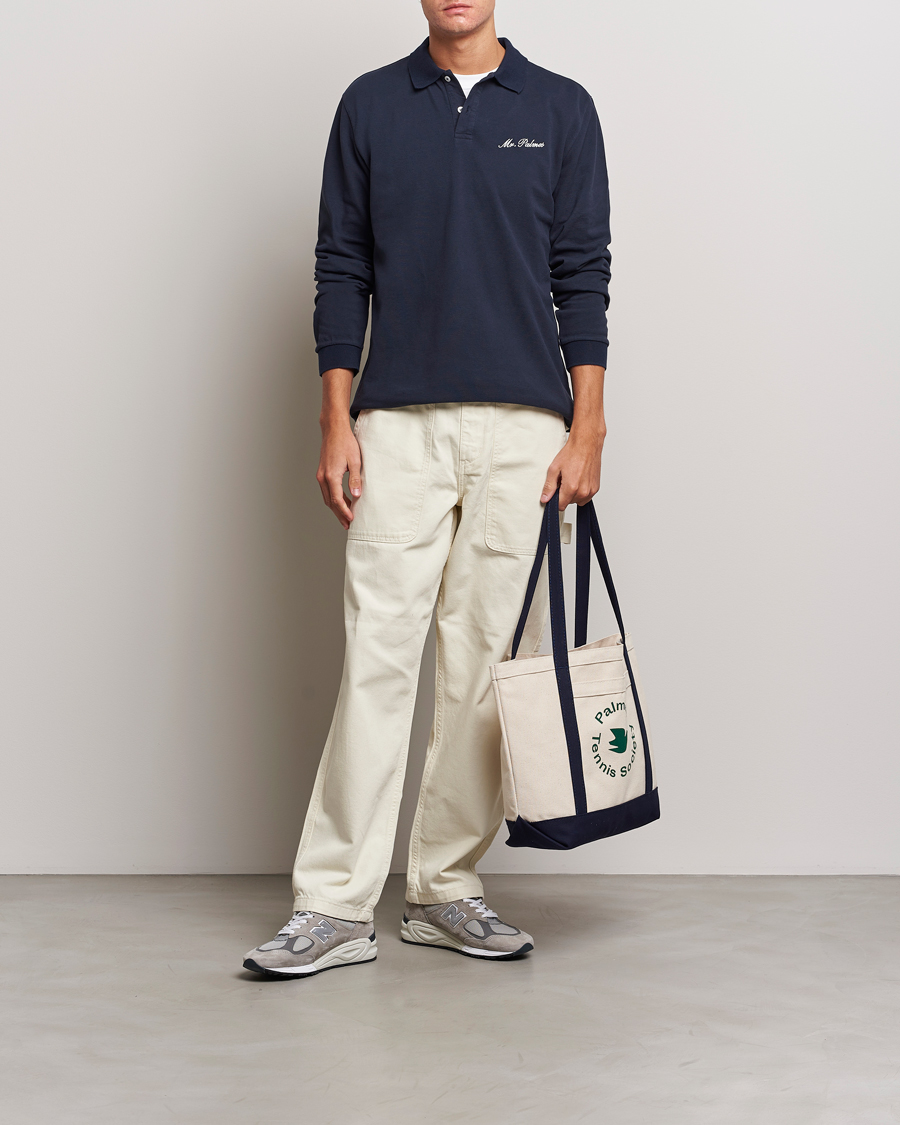 Herr | Tröjor | Palmes | Mister Long Sleeve Polo Navy