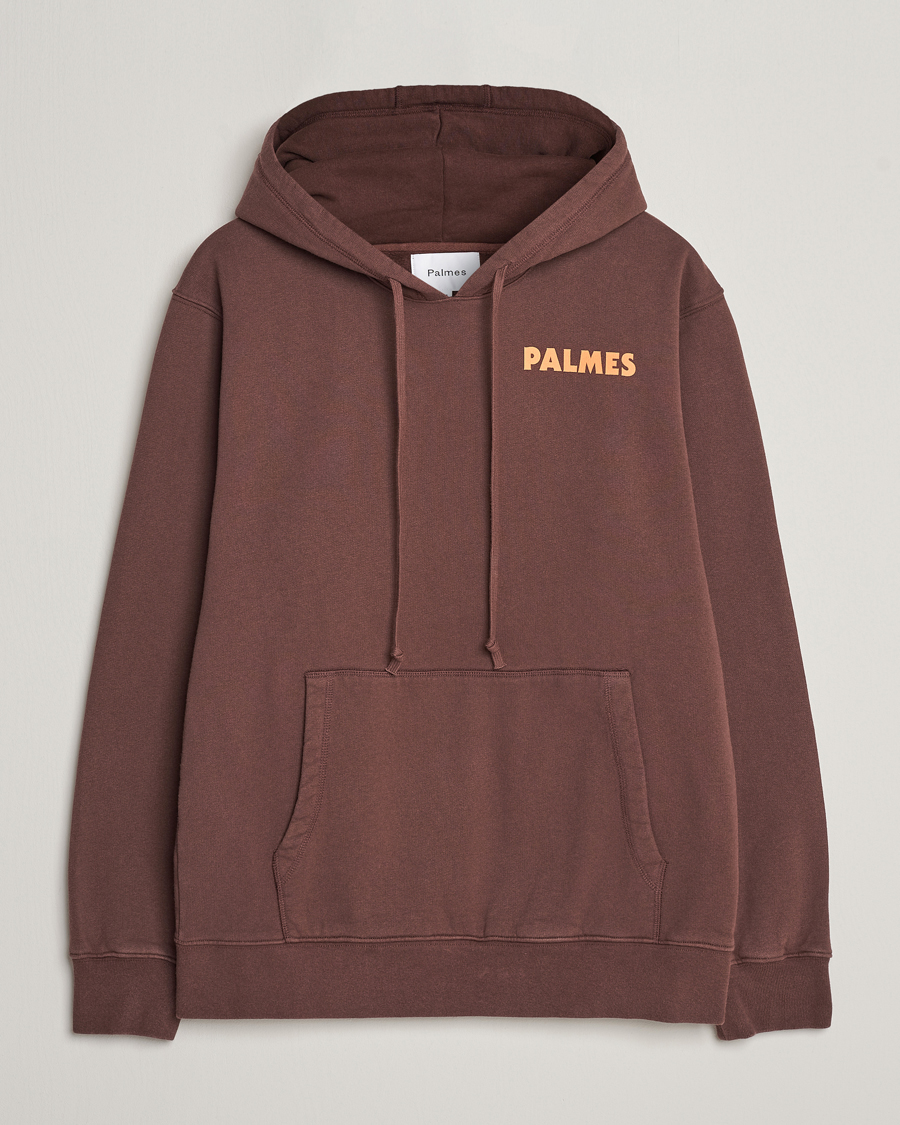 Herr | Tröjor | Palmes | Bloody Hooded Sweatshirt Brown