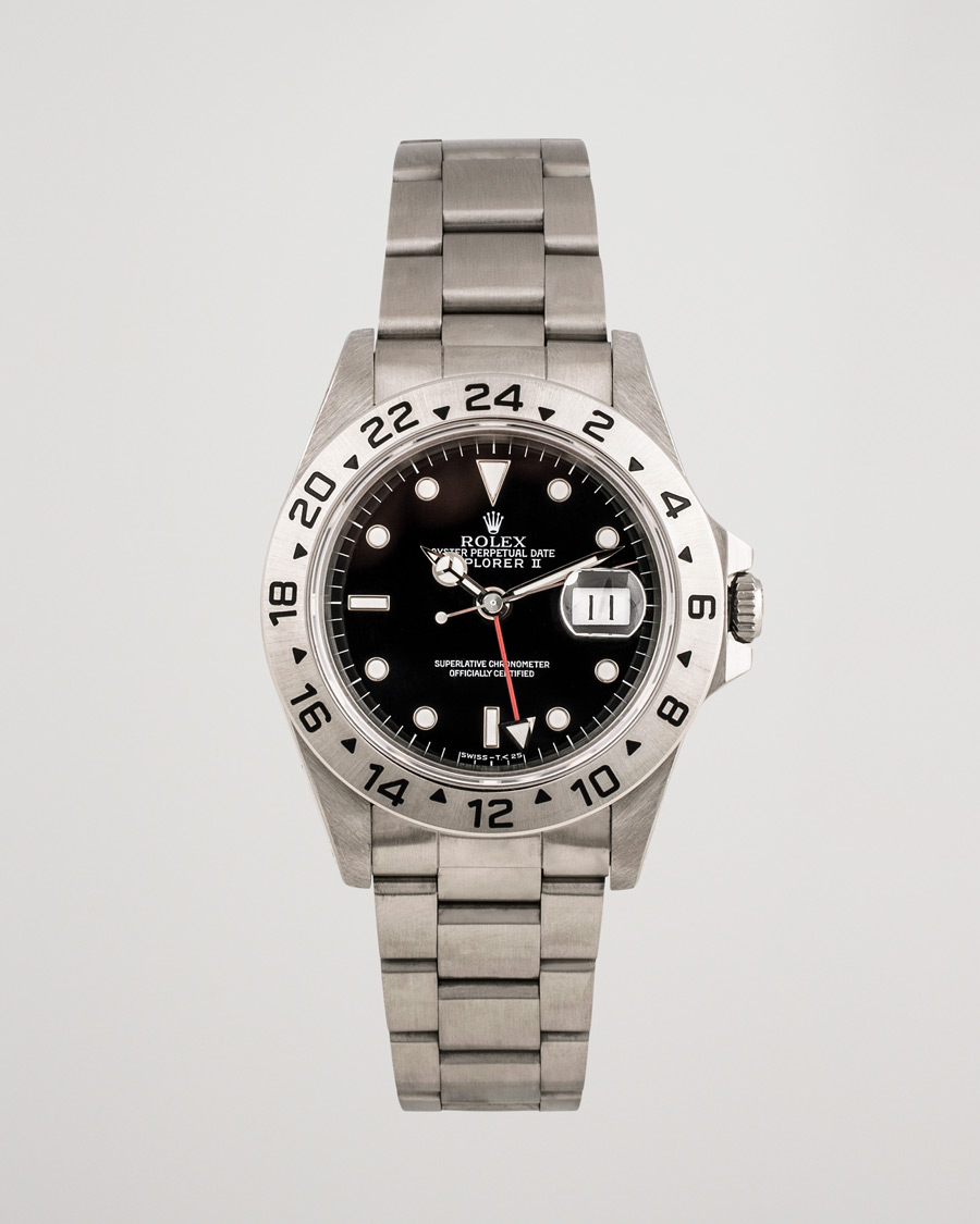 Herr | Rolex Pre-Owned Explorer II 16570 Steel Black | Rolex Pre-Owned | Explorer II 16570 Steel Black