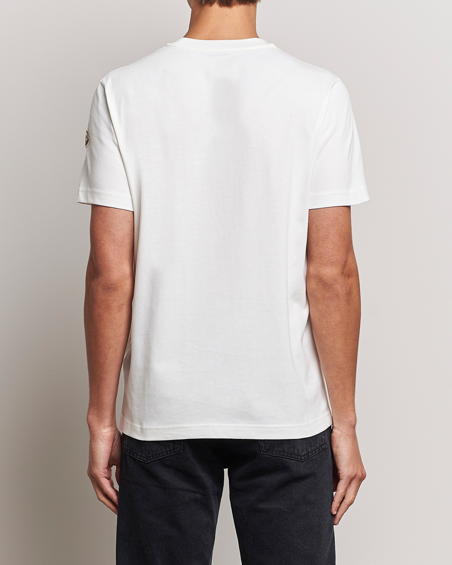 Herr | T-Shirts | Moncler | Embossed Logo T-shirt White