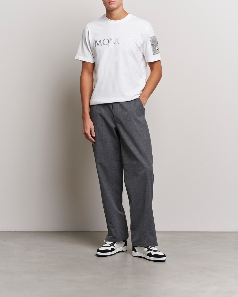 Herr | T-Shirts | Moncler | Sleeve Pocket T-shirt White