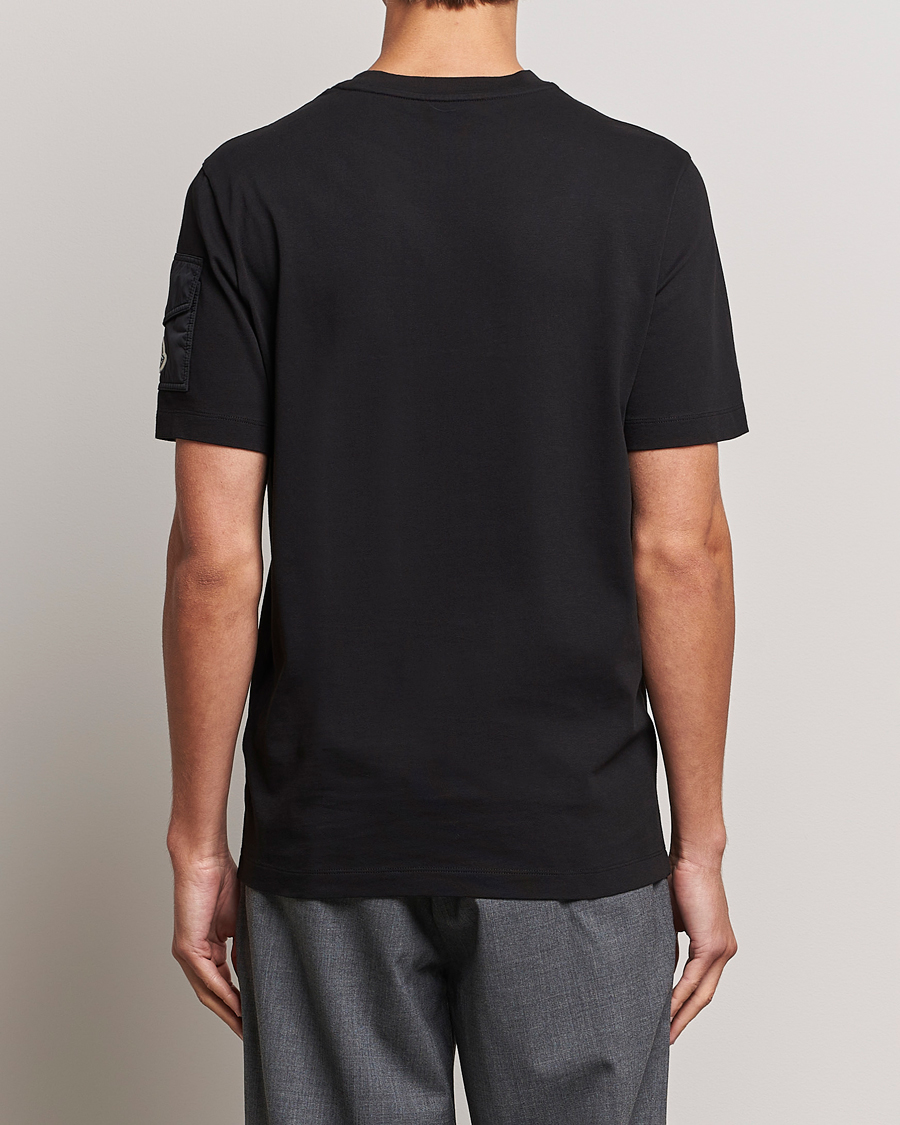 Herr | T-Shirts | Moncler | Sleeve Pocket T-shirt Black
