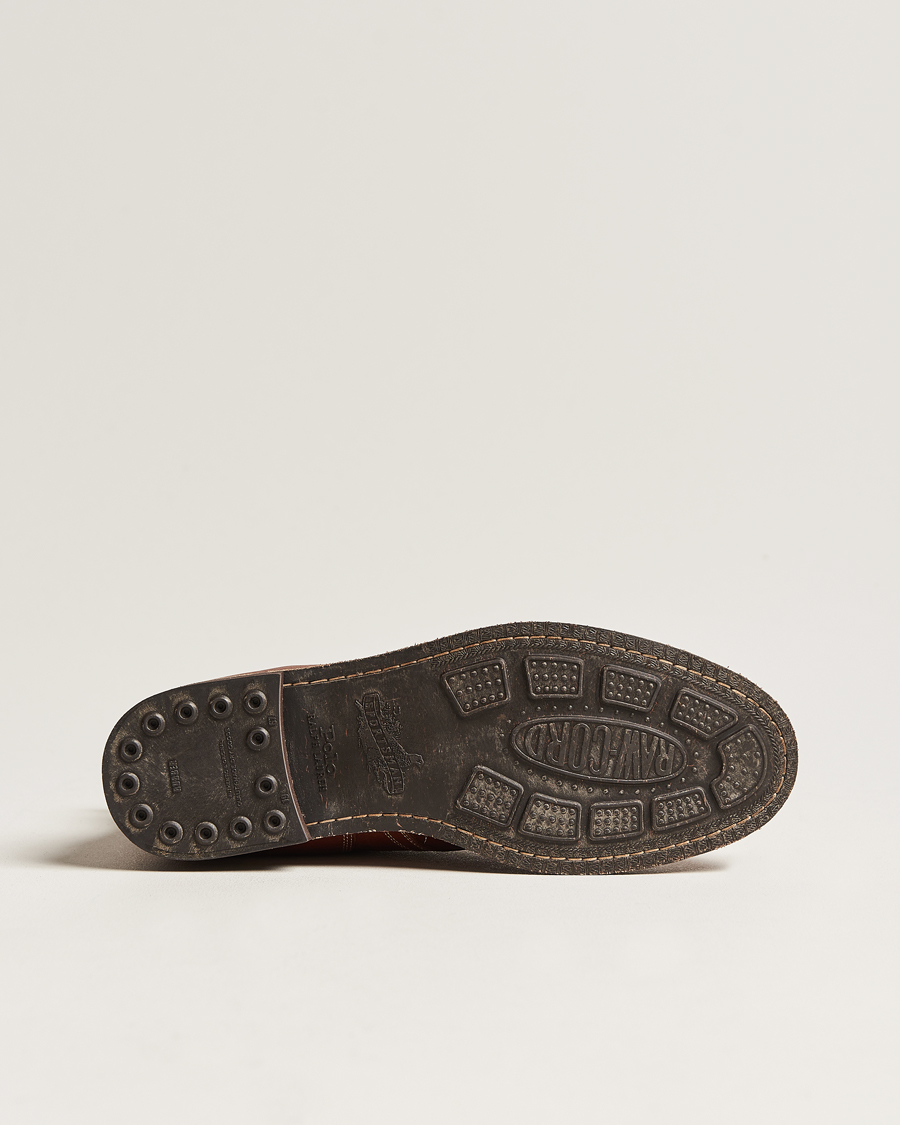 Herr | Polo Ralph Lauren RL Oiled Leather Boot Peanut | Polo Ralph Lauren | RL Oiled Leather Boot Peanut