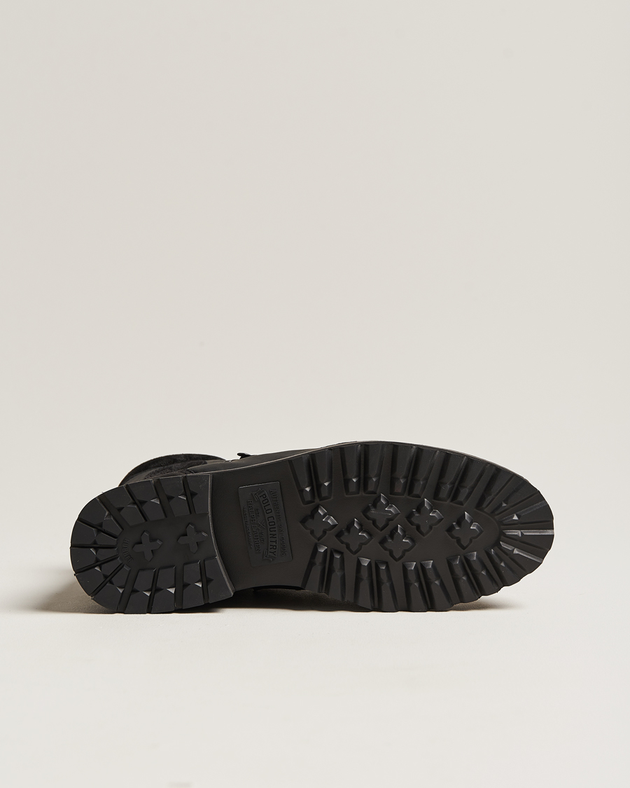 Herr | Polo Ralph Lauren Alpine Boot Black Leather | Polo Ralph Lauren | Alpine Boot Black Leather