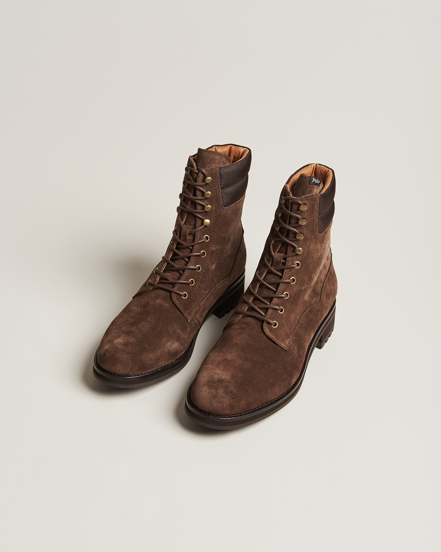 Herr | Polo Ralph Lauren Bryson Suede Boot Chocolate Brown | Polo Ralph Lauren | Bryson Suede Boot Chocolate Brown