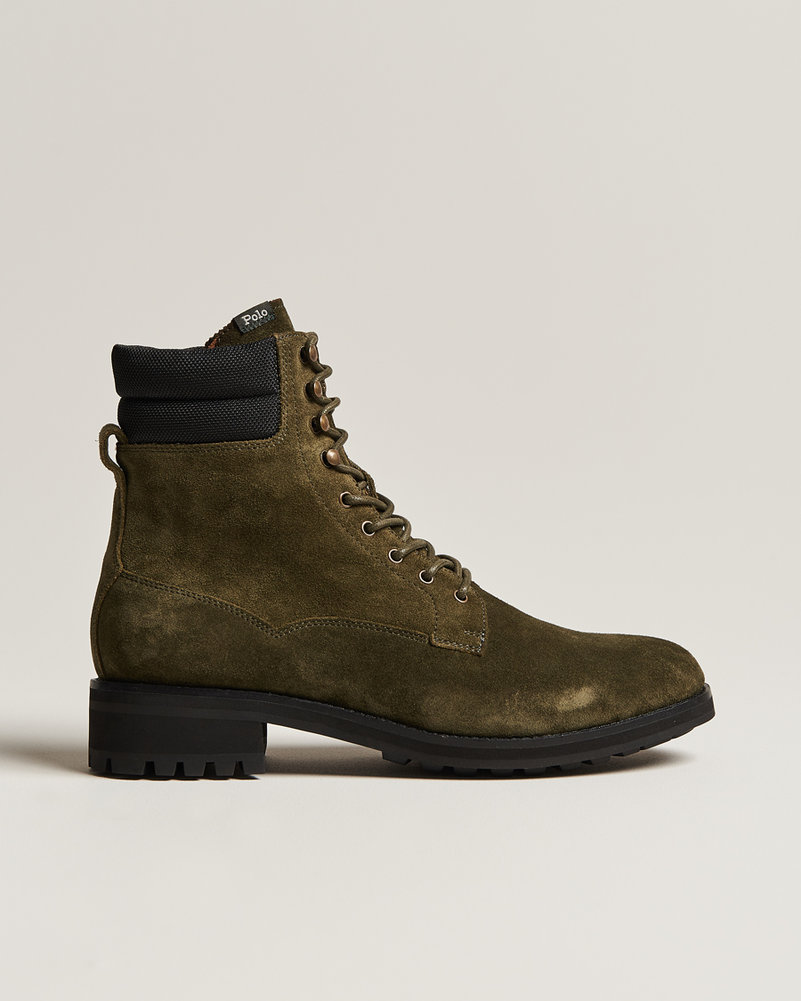 Herr | Polo Ralph Lauren Bryson Suede Boot Olive | Polo Ralph Lauren | Bryson Suede Boot Olive