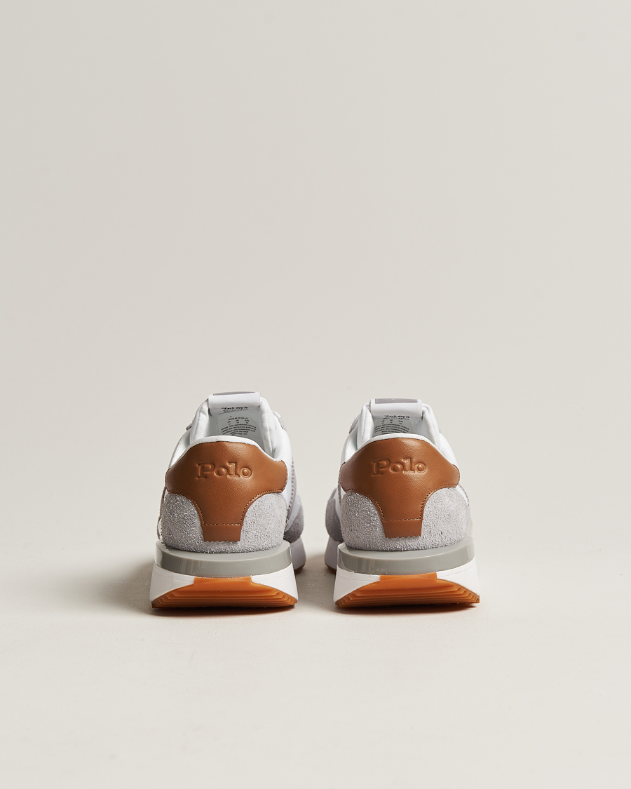 Herr | Polo Ralph Lauren Train 89 Running Sneaker White/Grey | Polo Ralph Lauren | Train 89 Running Sneaker White/Grey