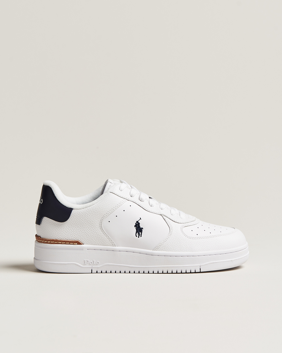 Herr | Sneakers | Polo Ralph Lauren | Masters Court Sneakers White/Navy
