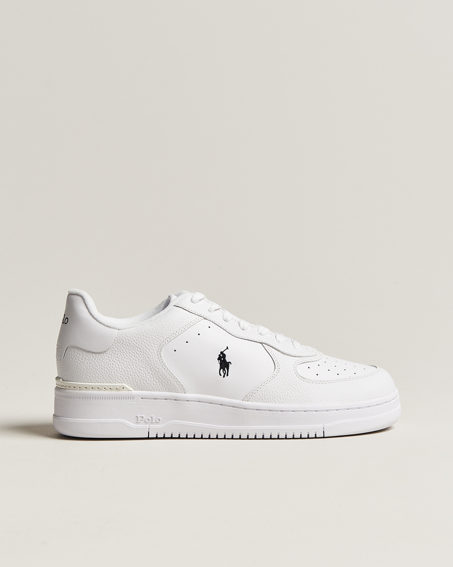 Herr | Sneakers | Polo Ralph Lauren | Masters Court Sneakers White/Black