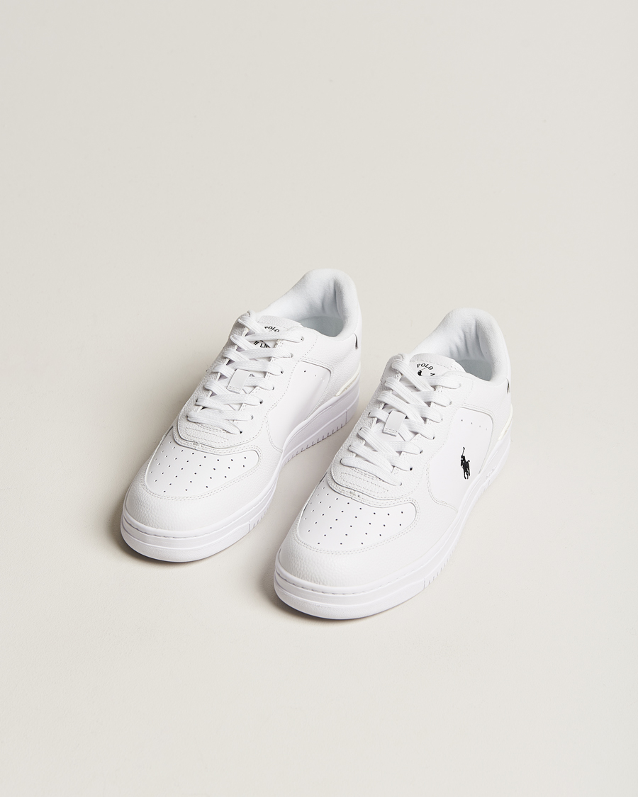 Herr | Sneakers | Polo Ralph Lauren | Masters Court Sneakers White/Black