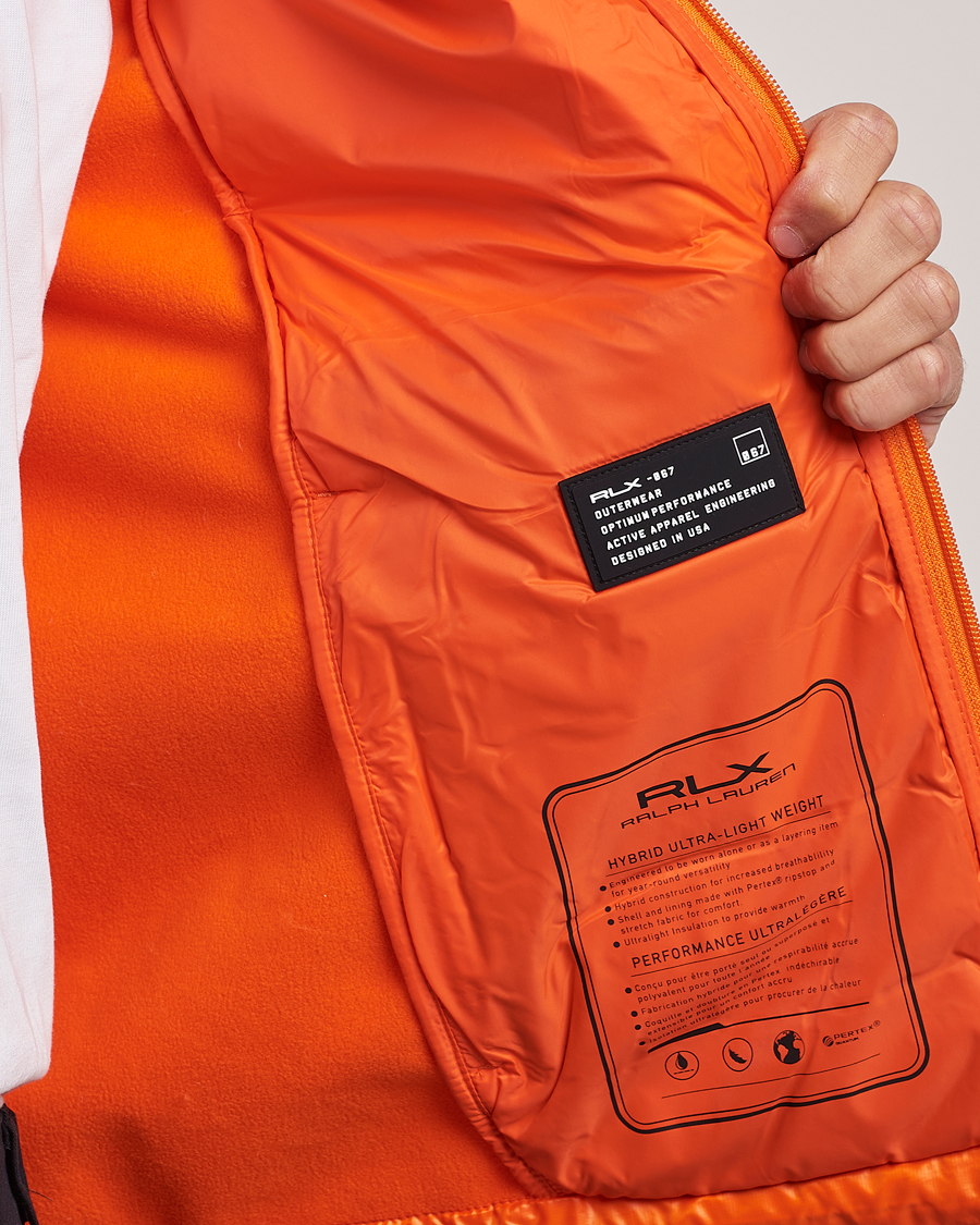 Herr | Jackor | RLX Ralph Lauren | Hooded Down Jacket Sailing Orange