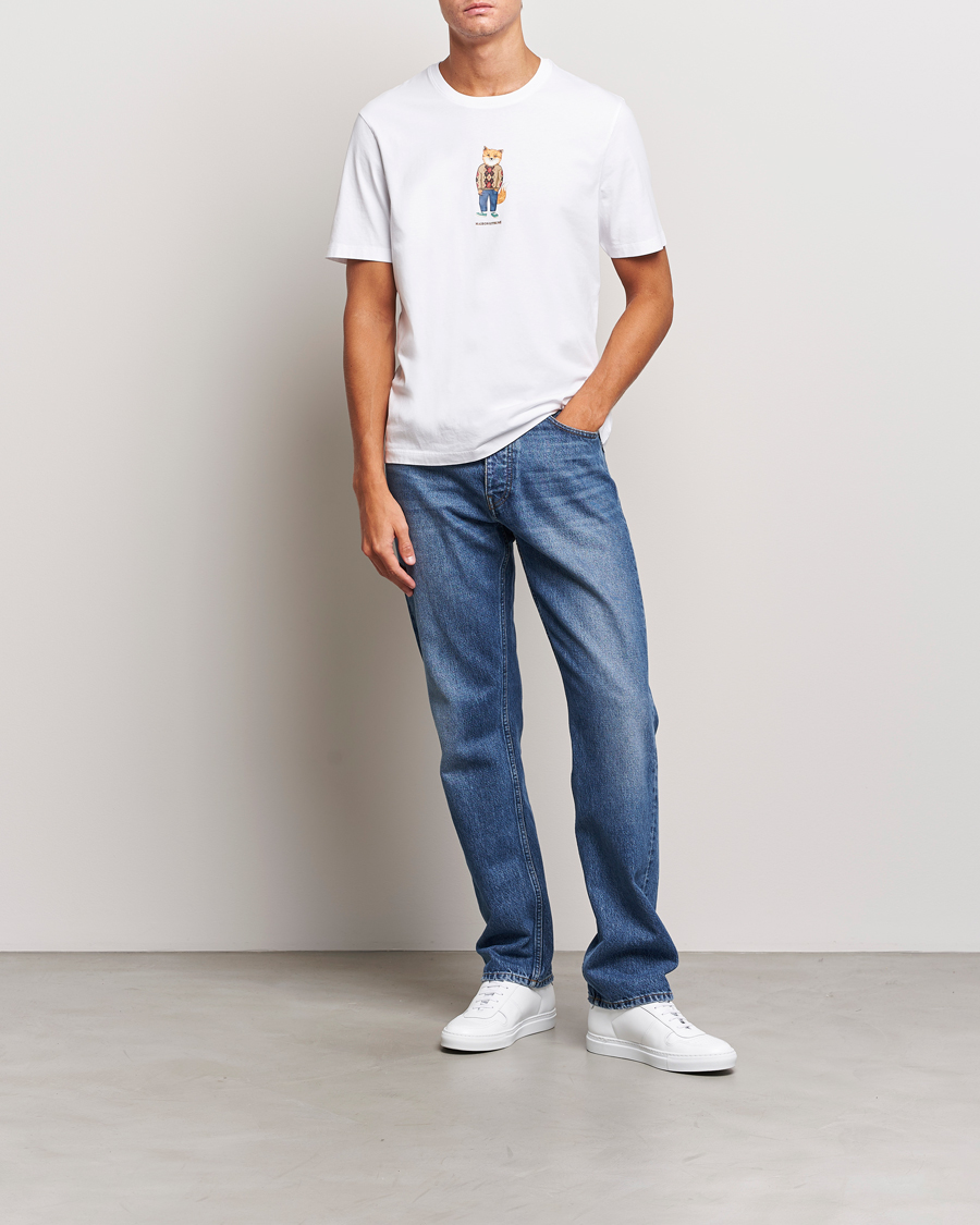 Herr | T-Shirts | Maison Kitsuné | Dressed Fox T-Shirt White