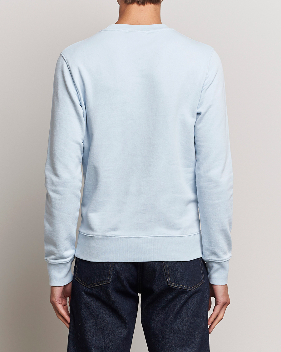 Herr | Tröjor | Maison Kitsuné | Chillax Crew Neck Sweatshirt Sky Blue