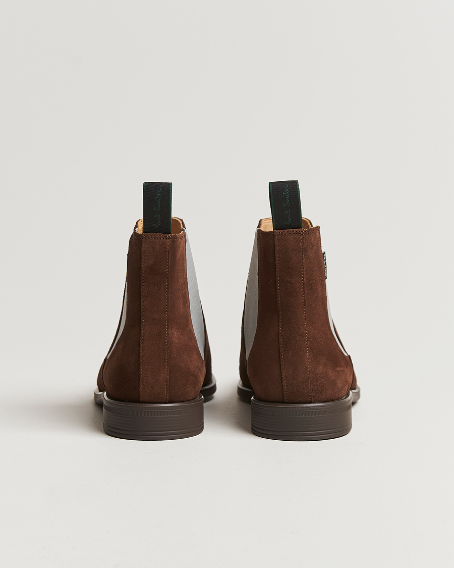 Herr | PS Paul Smith Cedric Suede Chelsea Boot Chocolate | PS Paul Smith | Cedric Suede Chelsea Boot Chocolate