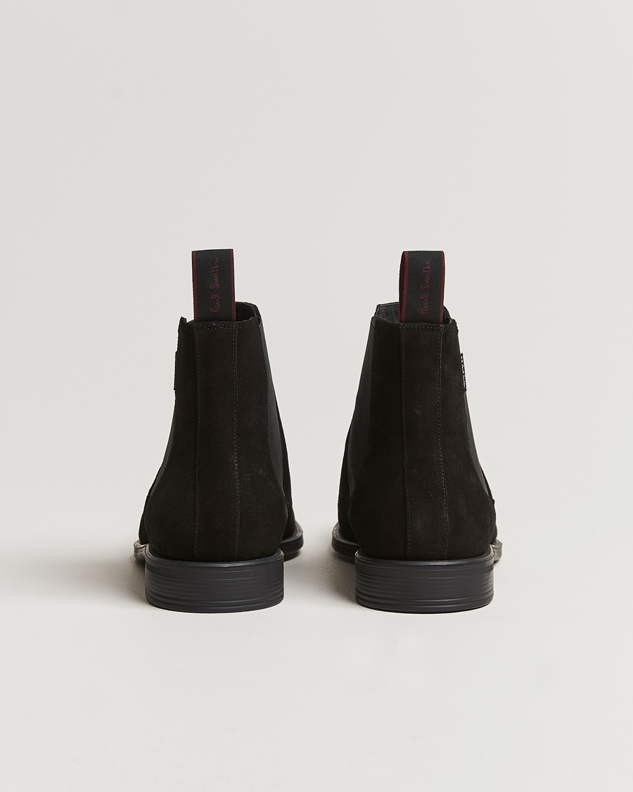 Herr | PS Paul Smith Cedric Suede Chelsea Boot Black | PS Paul Smith | Cedric Suede Chelsea Boot Black