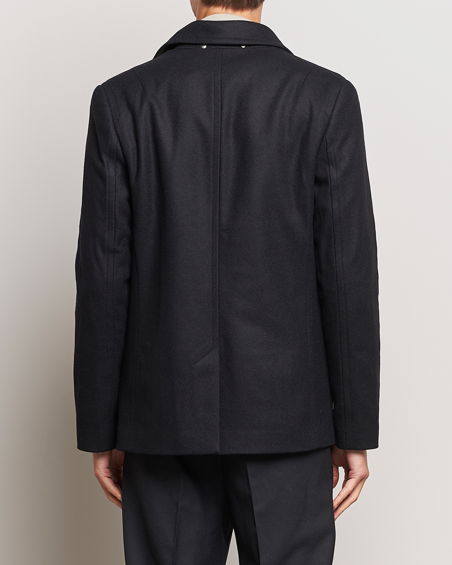 Herr | Jackor | PS Paul Smith | Wool Peacoat Black