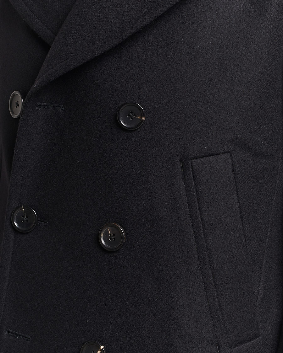 Herr | Jackor | PS Paul Smith | Wool Peacoat Black