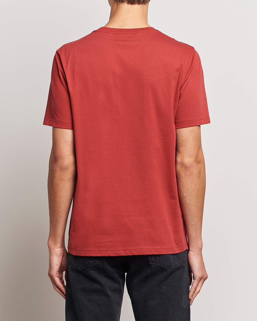 Herr | T-Shirts | PS Paul Smith | Organic Cotton Zebra T-Shirt Dark Red