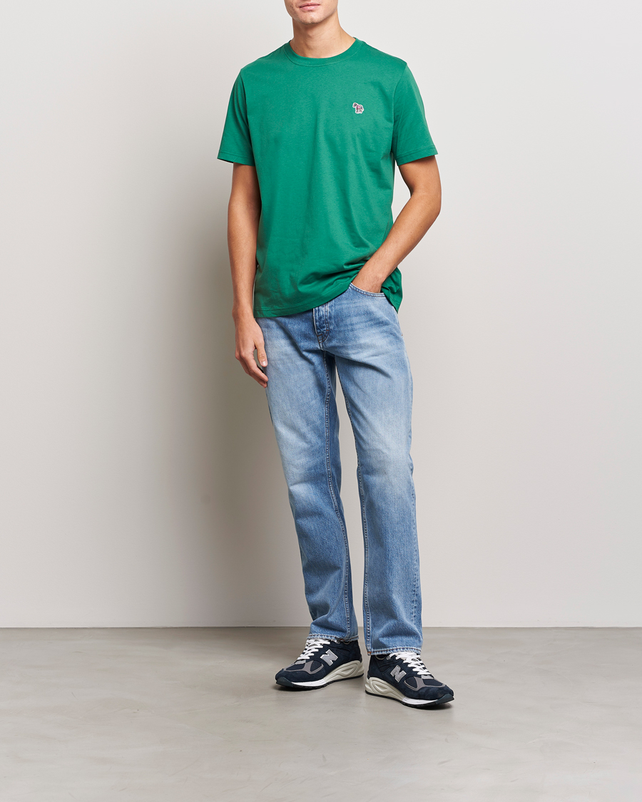 Herr | T-Shirts | PS Paul Smith | Organic Cotton Zebra T-Shirt Green