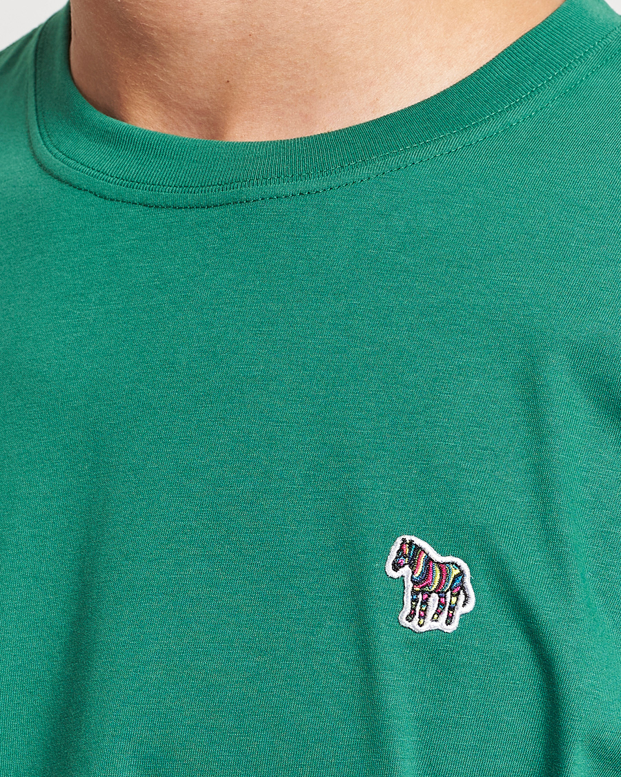 Herr | T-Shirts | PS Paul Smith | Organic Cotton Zebra T-Shirt Green