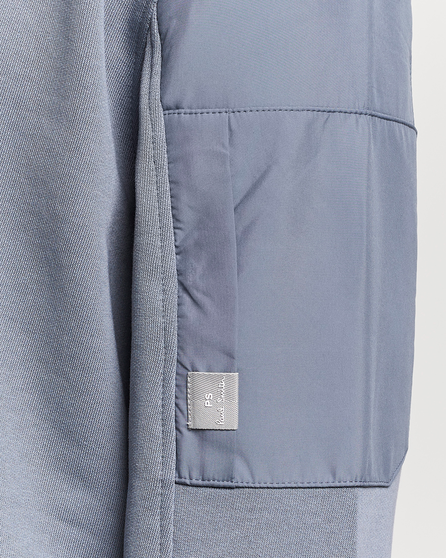 Herr | Tröjor | PS Paul Smith | Organic Cotton Sweatshirt Washed Blue