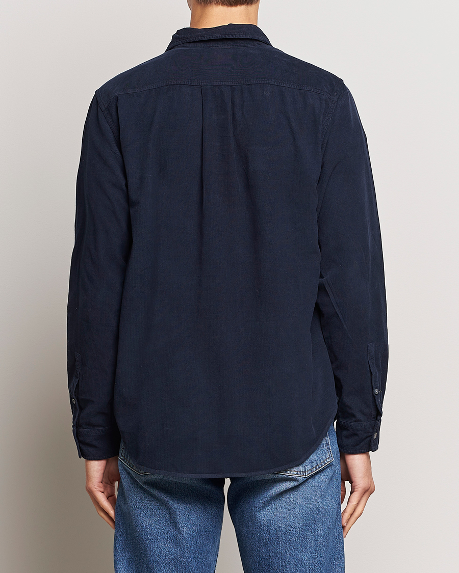 Herr | Skjortor | PS Paul Smith | Cotton Pocket Casual Shirt Navy
