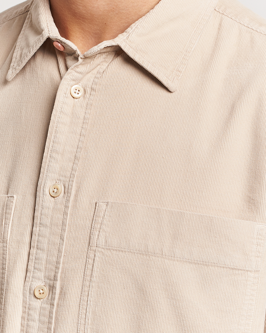 Herr | Skjortor | PS Paul Smith | Cotton Pocket Casual Shirt Beige