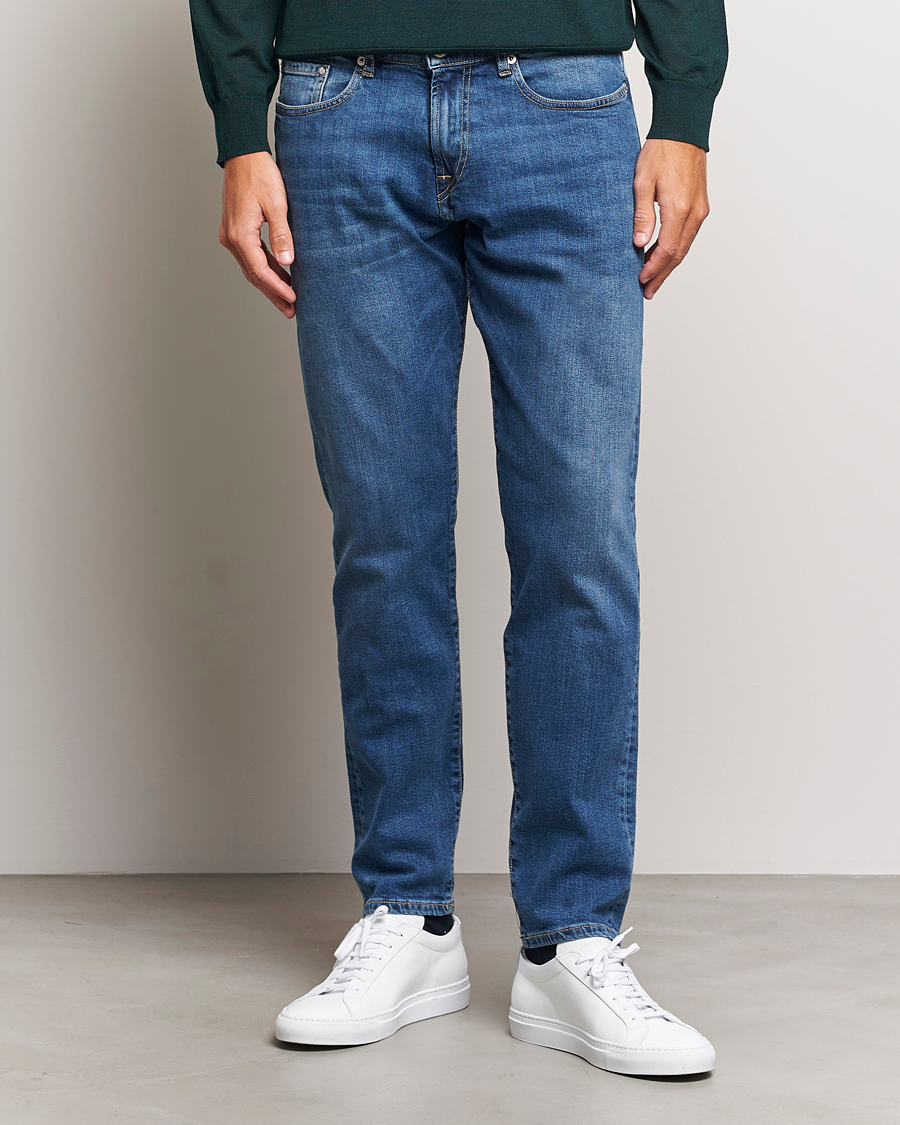 Herr | Paul Smith | PS Paul Smith | Tapered Fit Jeans Mid Blue