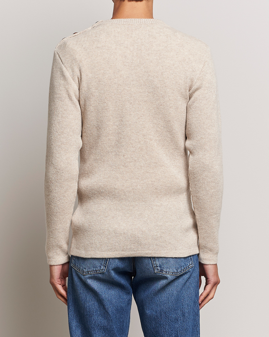 Herr | Tröjor | Armor-lux | Pull Marin Wool Sweater Nature