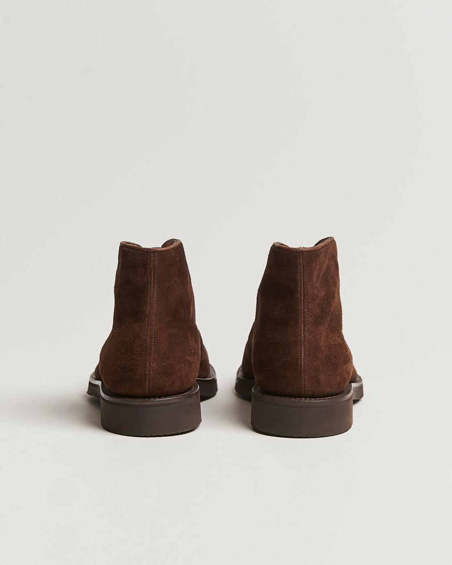 Herr | John Lobb Hackney Chukka Boots Dark Brown Suede | John Lobb | Hackney Chukka Boots Dark Brown Suede