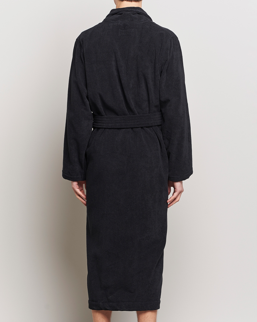 Herr | Pyjamas & Morgonrockar | Tekla | Organic Terry Bathrobe Black