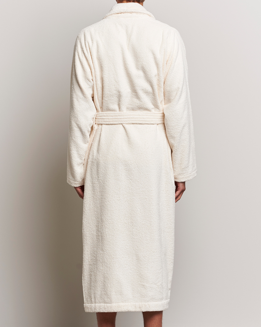 Herr | Pyjamas & Morgonrockar | Tekla | Organic Terry Bathrobe Ivory