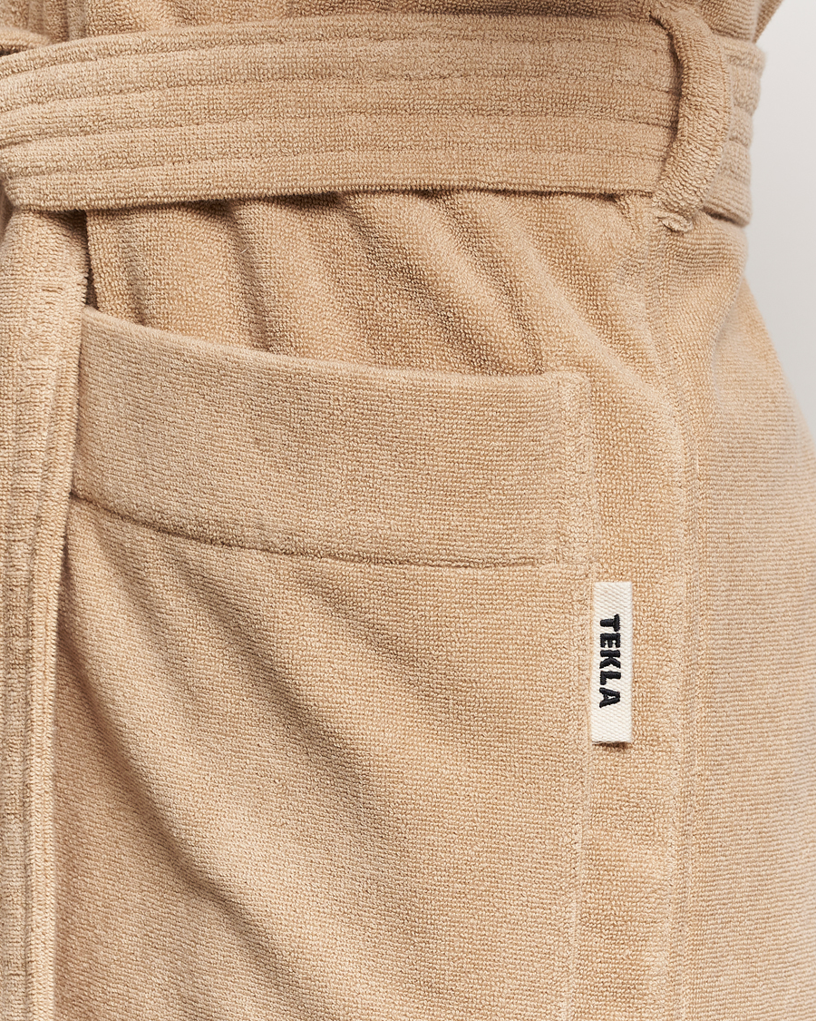 Herr | Pyjamas & Morgonrockar | Tekla | Organic Terry Bathrobe Sienna