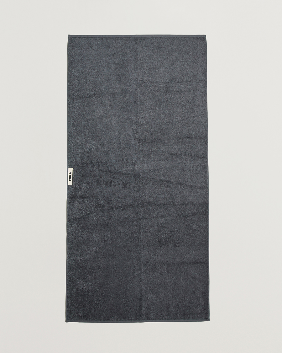 Herr |  |  | Tekla Organic Terry Bath Towel Charcoal Grey