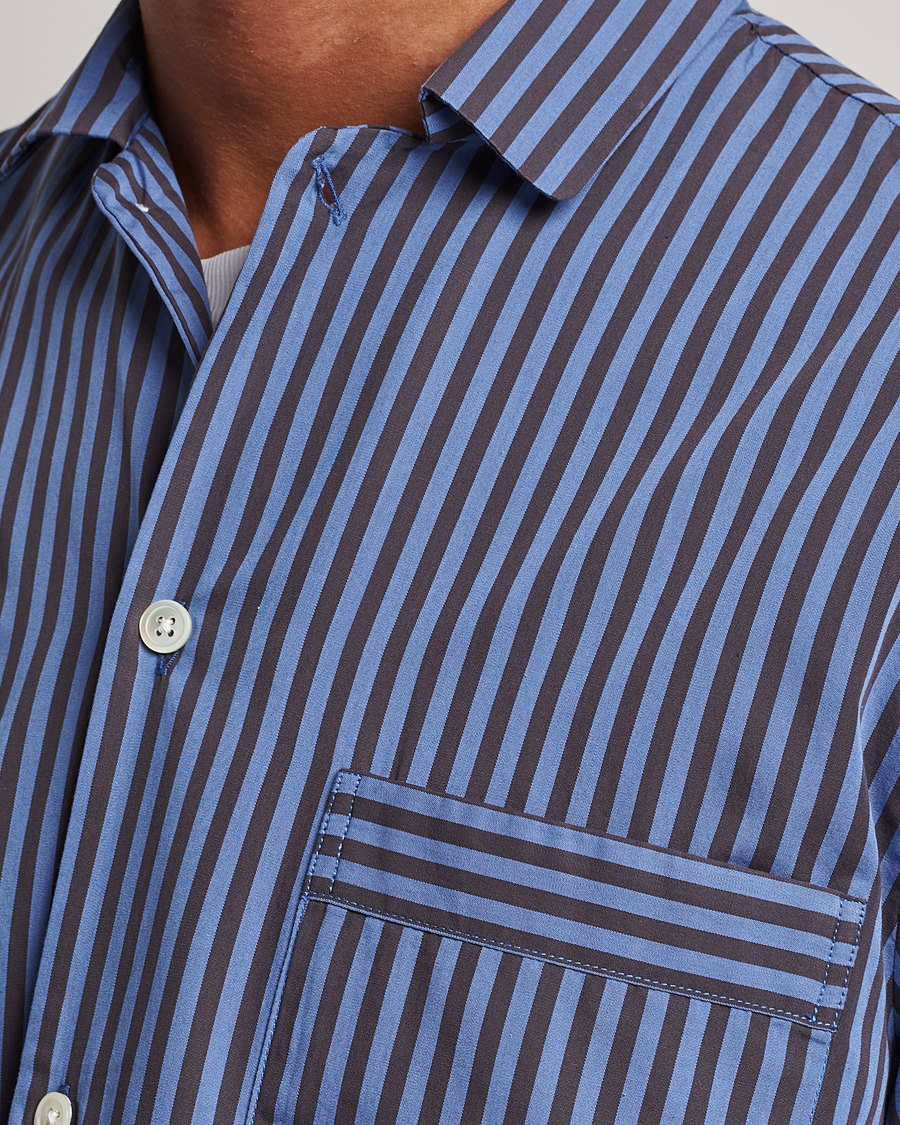 Herr | Pyjamas & Morgonrockar | Tekla | Poplin Pyjama Shirt Verneuil Stripes