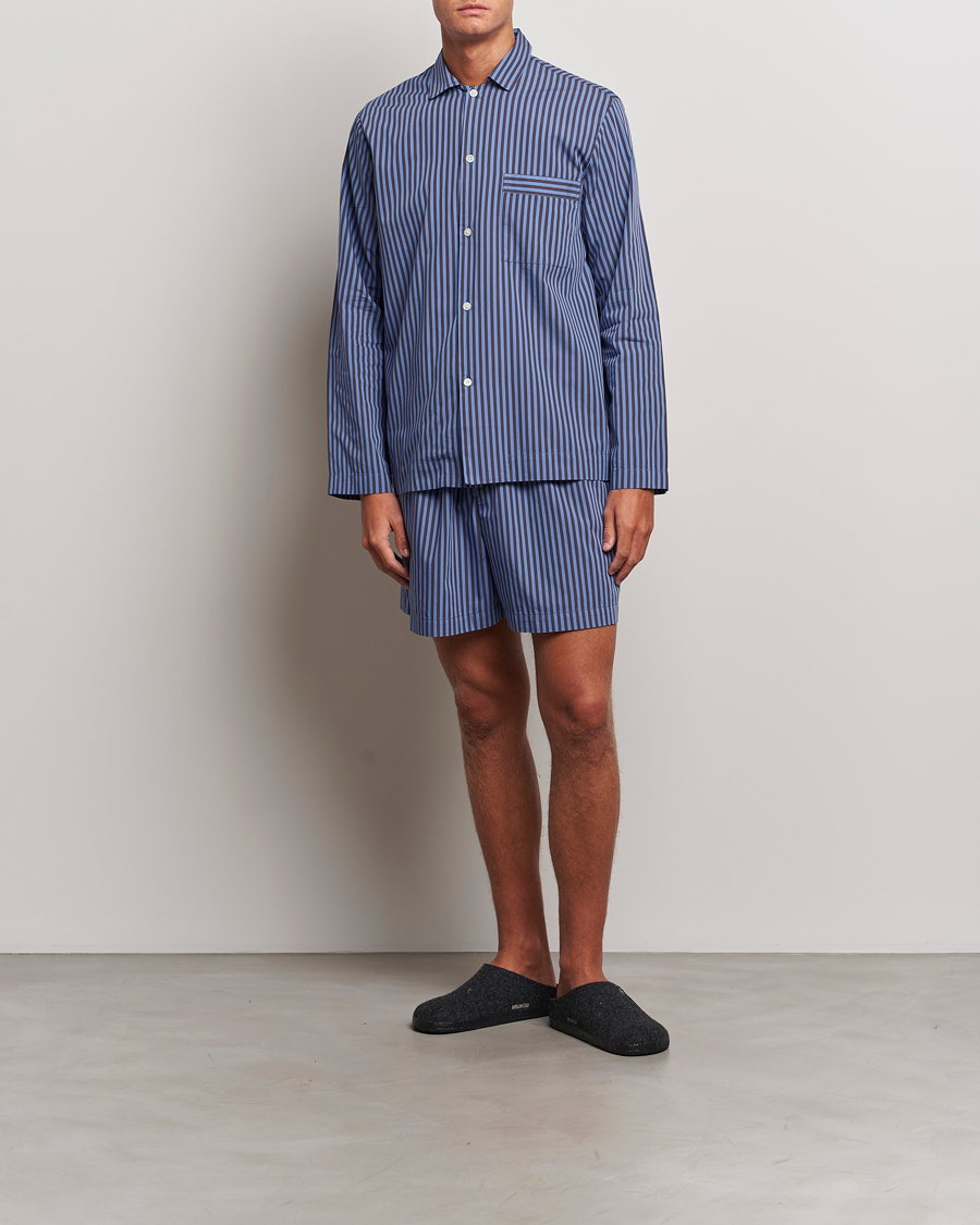 Herr | Pyjamas & Morgonrockar | Tekla | Poplin Pyjama Shorts Verneuil Stripes