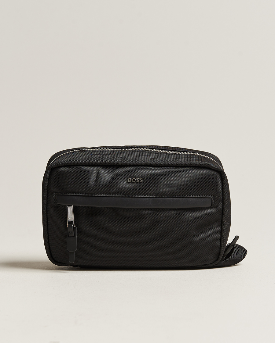 Herr | BOSS BLACK Highway Washbag Black | BOSS BLACK | Highway Washbag Black