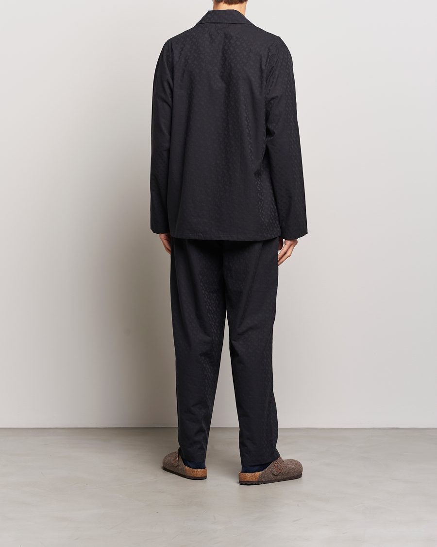 Herr | Pyjamas & Morgonrockar | BOSS BLACK | Premium Monogram Pyjama Set Black